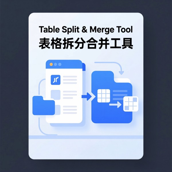 表格拆分合并